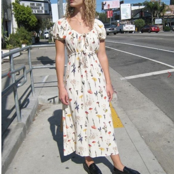 Lisa Says Gah Dresses & Skirts - Lux Dress LISA SAYS GAH - Wildflower Ivory